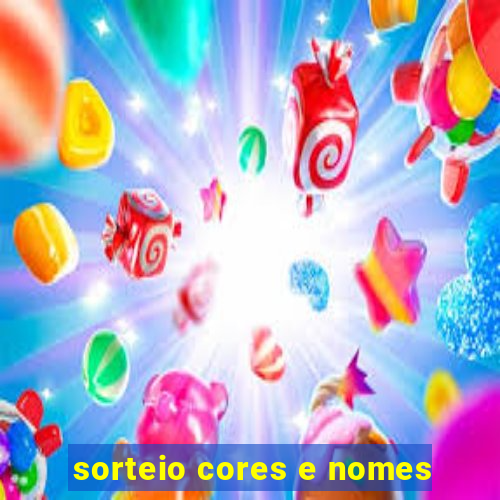 sorteio cores e nomes